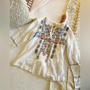 Sundance Embroidered Top